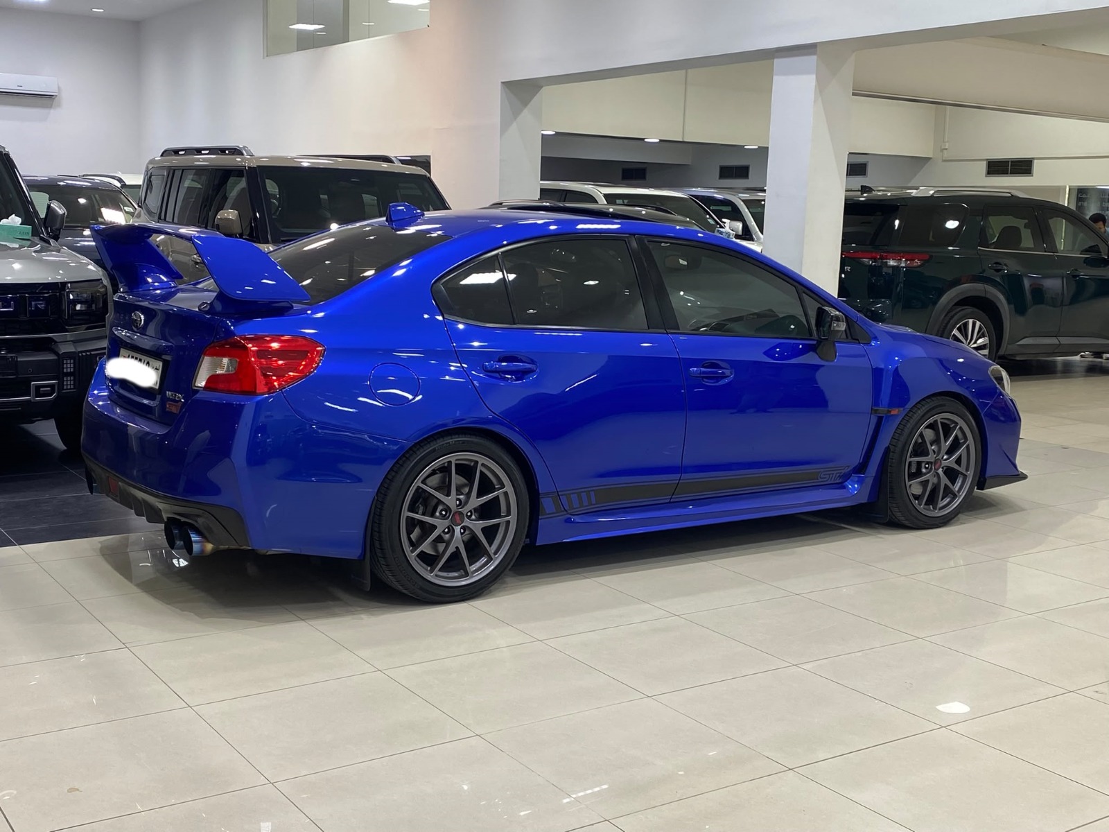 Subaru WRX STI 2017 (Blue)