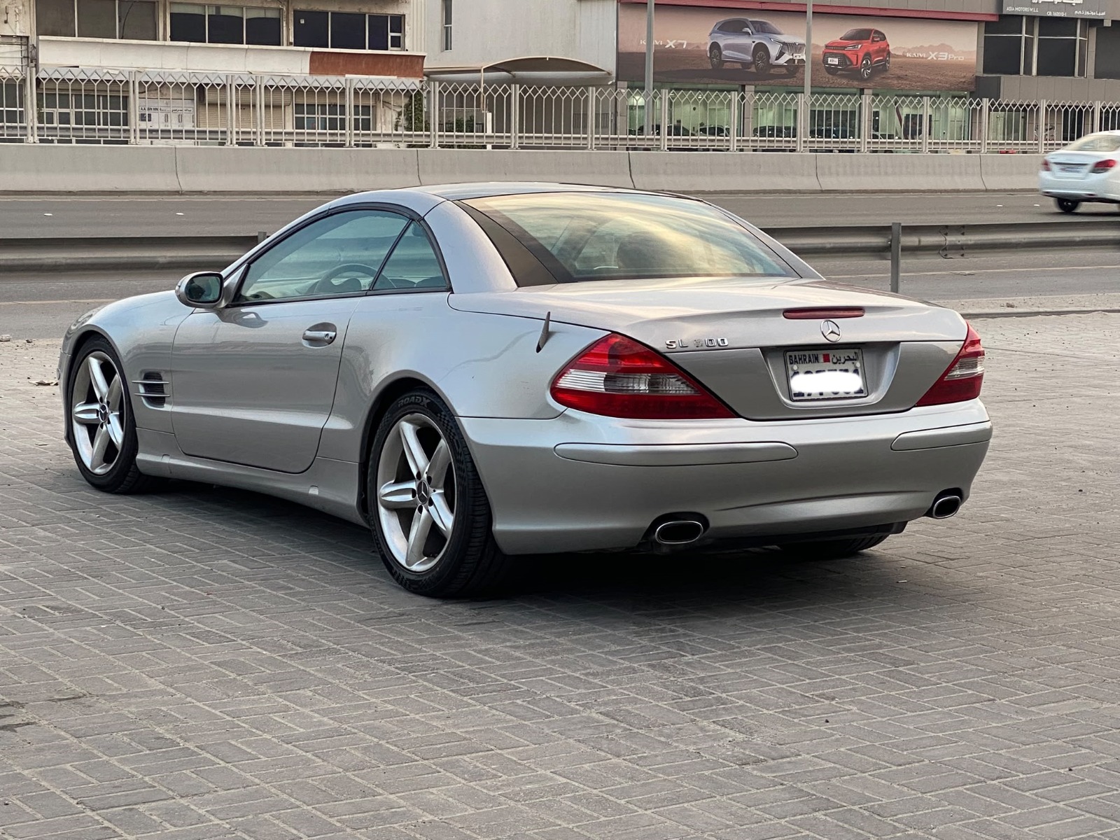 Mercedes Benz SL-500 / 2003 (Silver)