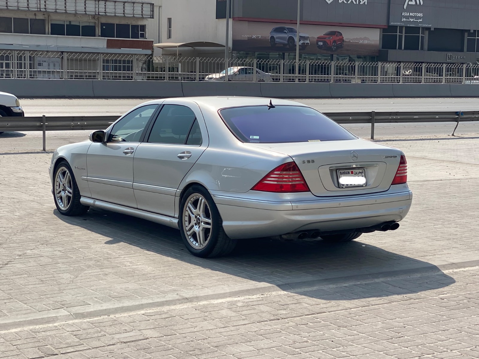 Mercedes Benz S-55 / 2003 (Silver)
