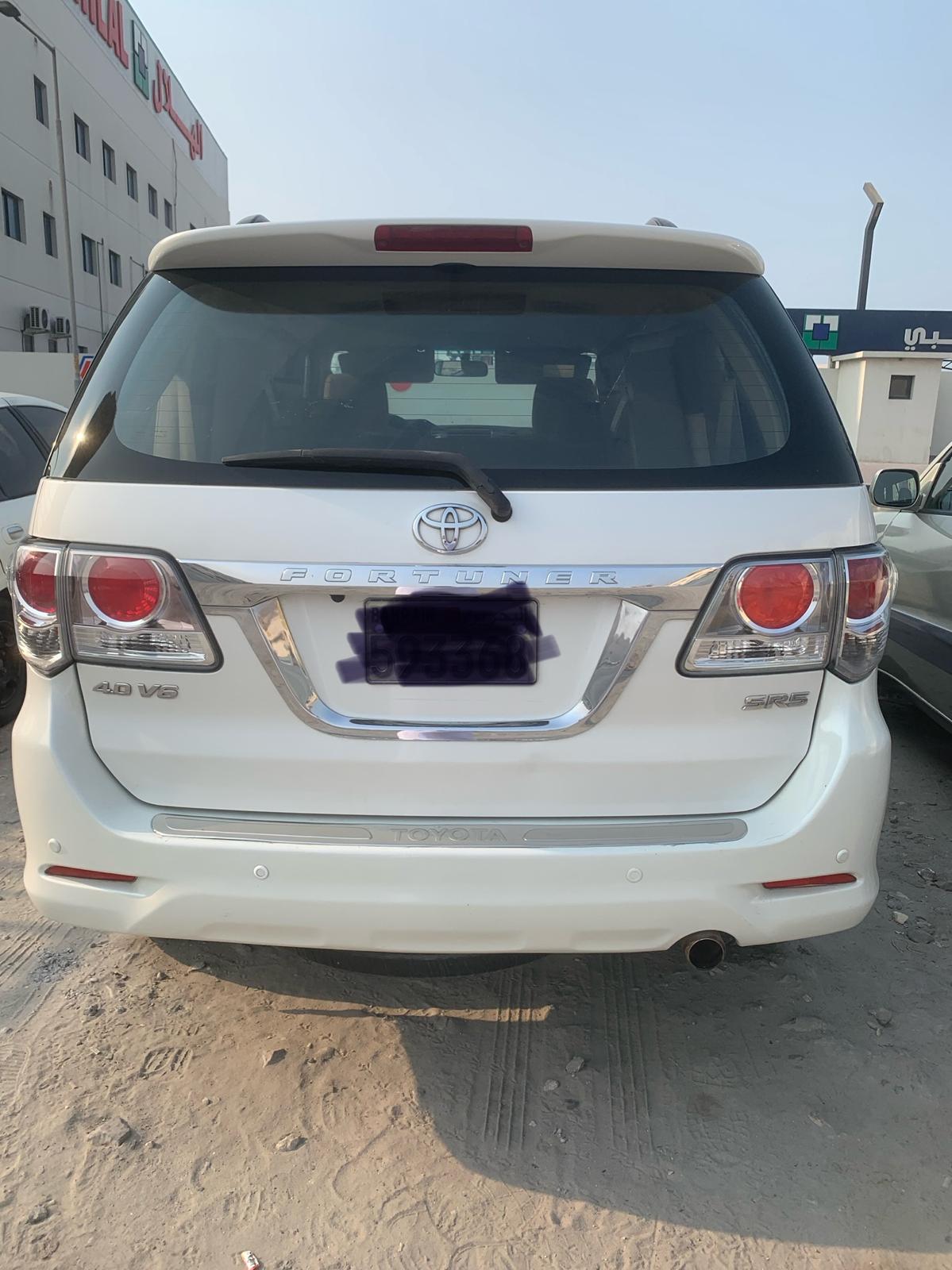 Toyota Fortuner 2013 V6 (6 Cylinder) – Insured & Passed till Nov 2027